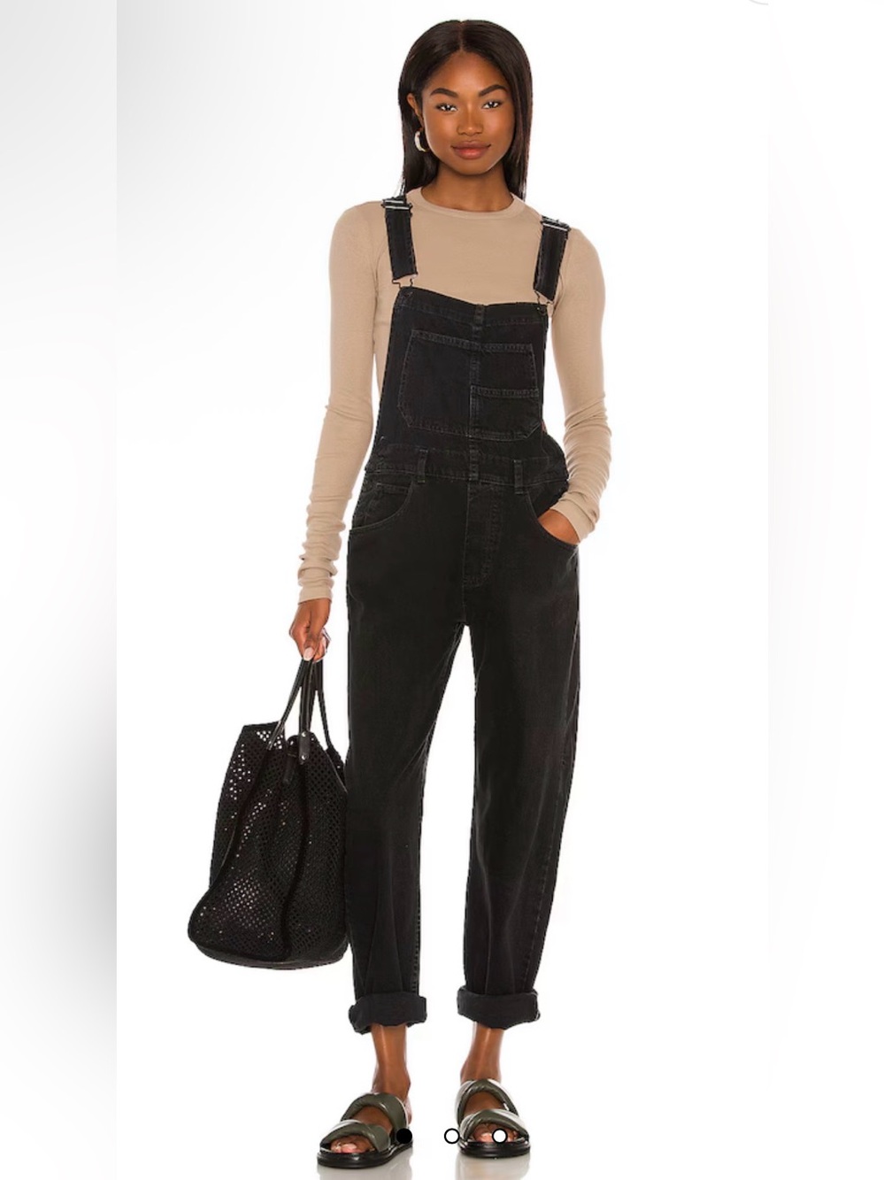 We the Free - Ziggy Overalls Black Denim - size M